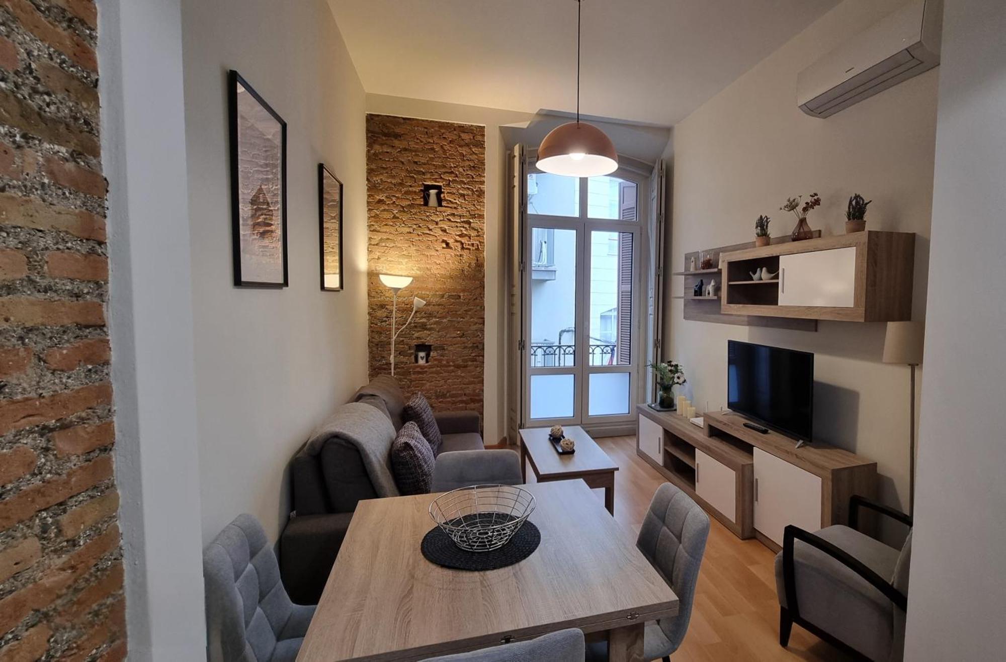 Rosa 2 Bedrooms In City Center Málaga Eksteriør bilde